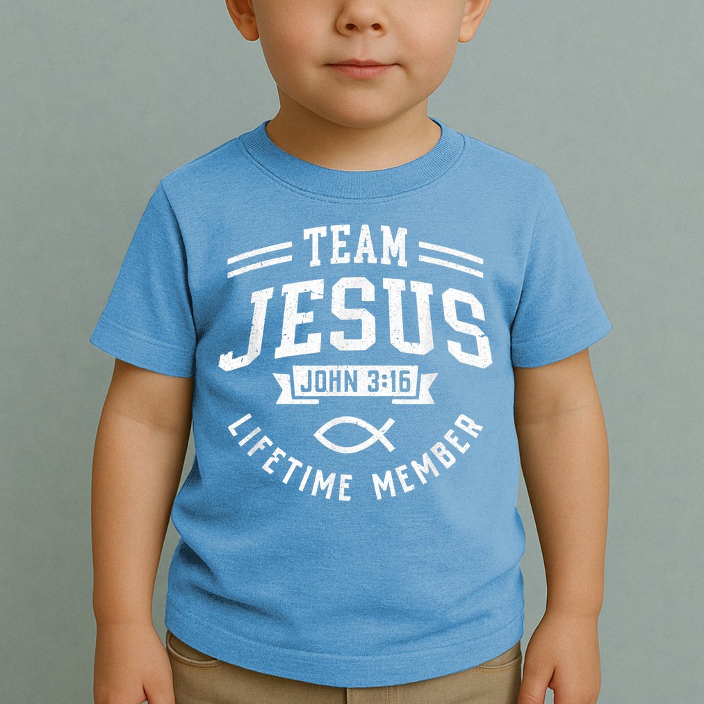 Team Jesus Christian Gifts For Men Women Toddler T-Shirt