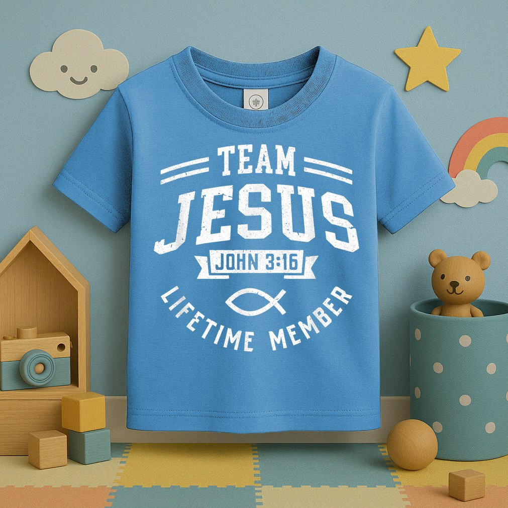 Team Jesus Christian Gifts For Men Women Toddler T-Shirt