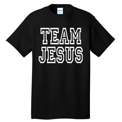 Team Jesus Clothing For People Who Like Jesus Tall T-Shirt