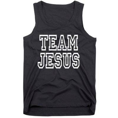 Team Jesus Clothing For People Who Like Jesus Tank Top