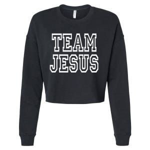 Team Jesus Clothing For People Who Like Jesus Cropped Pullover Crew