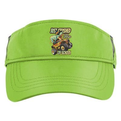 TRex Just Crushed 100 Days Of School Adult Drive Performance Visor