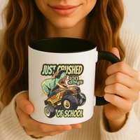 TRex Just Crushed 100 Days Of School Mug