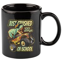 TRex Just Crushed 100 Days Of School 11oz C Handle Ceramic Mug