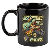 TRex Just Crushed 100 Days Of School 11oz C Handle Ceramic Mug
