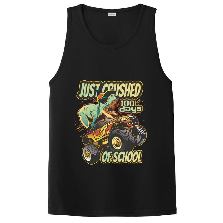 TRex Just Crushed 100 Days Of School PosiCharge Competitor Tank