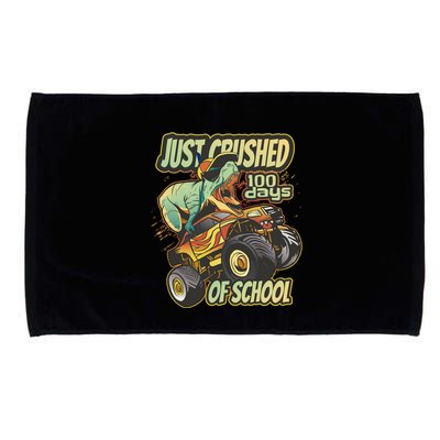 TRex Just Crushed 100 Days Of School Microfiber Hand Towel