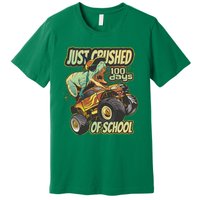 TRex Just Crushed 100 Days Of School Premium T-Shirt