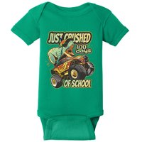 TRex Just Crushed 100 Days Of School Baby Bodysuit