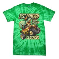 TRex Just Crushed 100 Days Of School Tie-Dye T-Shirt