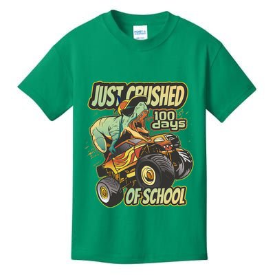 TRex Just Crushed 100 Days Of School Kids T-Shirt