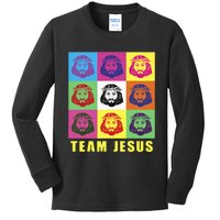 Team Jesus, Christian Team Jesus Faith, Bible Verse Costume Kids Long Sleeve Shirt