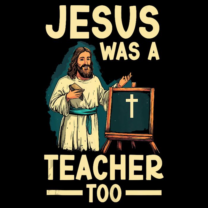 Teaching Jesus Christ Religion Christian School Teacher Cooling Performance Crew T-Shirt