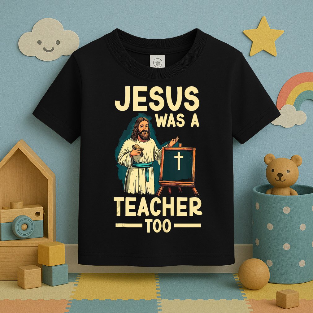 Teaching Jesus Christ Religion Christian School Teacher Toddler T-Shirt