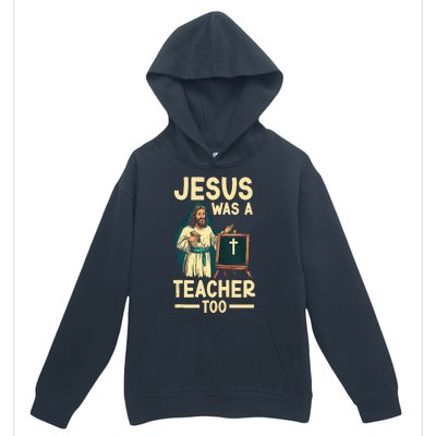 Teaching Jesus Christ Religion Christian School Teacher Urban Pullover Hoodie