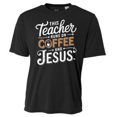 Teaching Jesus Christ Religion Christian School Teacher Cooling Performance Crew T-Shirt