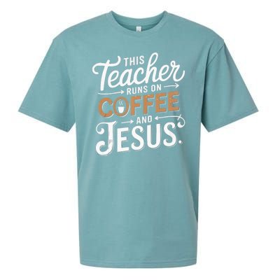 Teaching Jesus Christ Religion Christian School Teacher Sueded Cloud Jersey T-Shirt