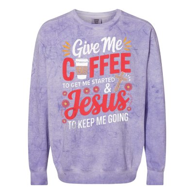 Teaching Jesus Christ Religion Christian School Teacher Colorblast Crewneck Sweatshirt