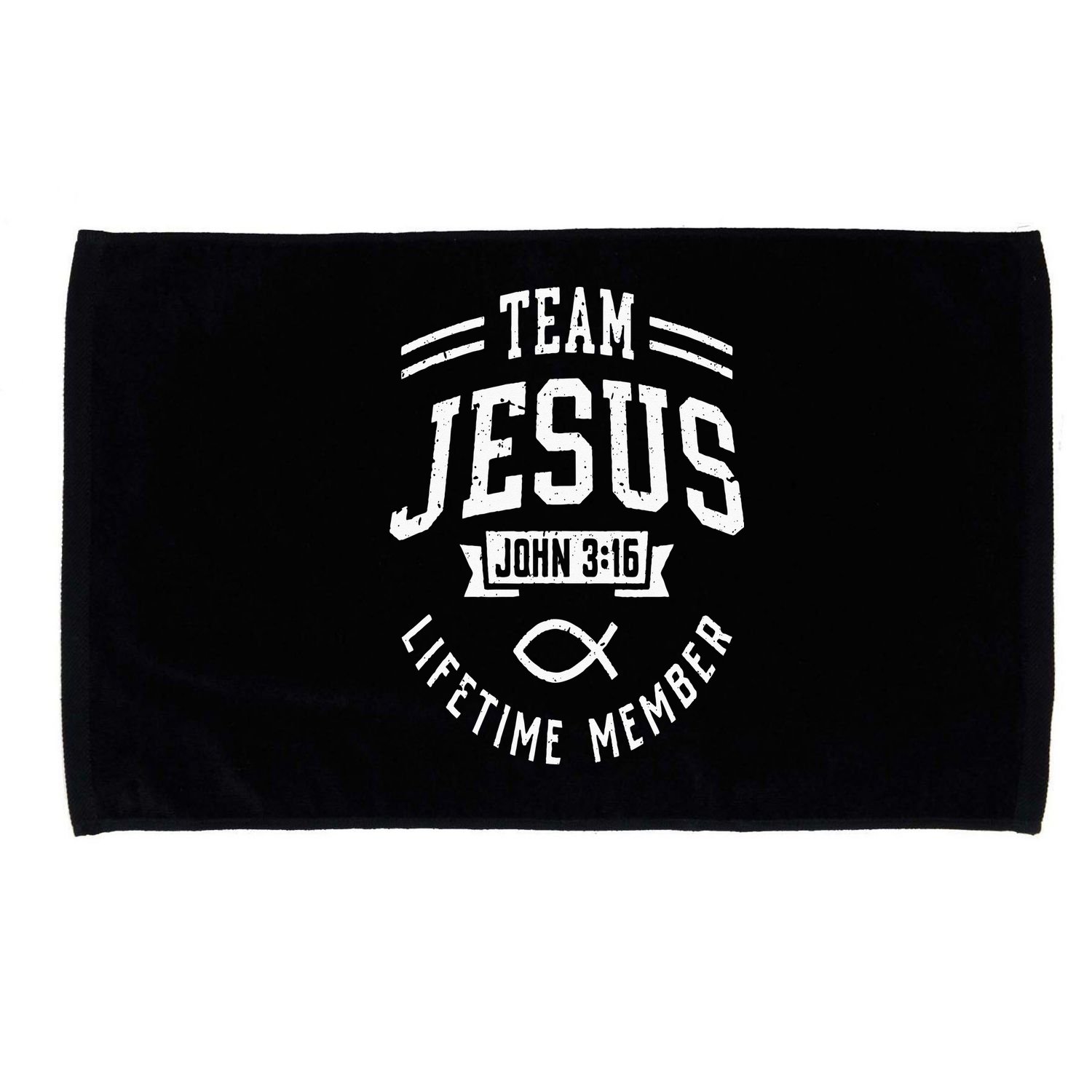 Team Jesus Christian Gifts Microfiber Hand Towel