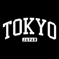 Tokyo Japan College University Style Cooling Performance Crew T-Shirt