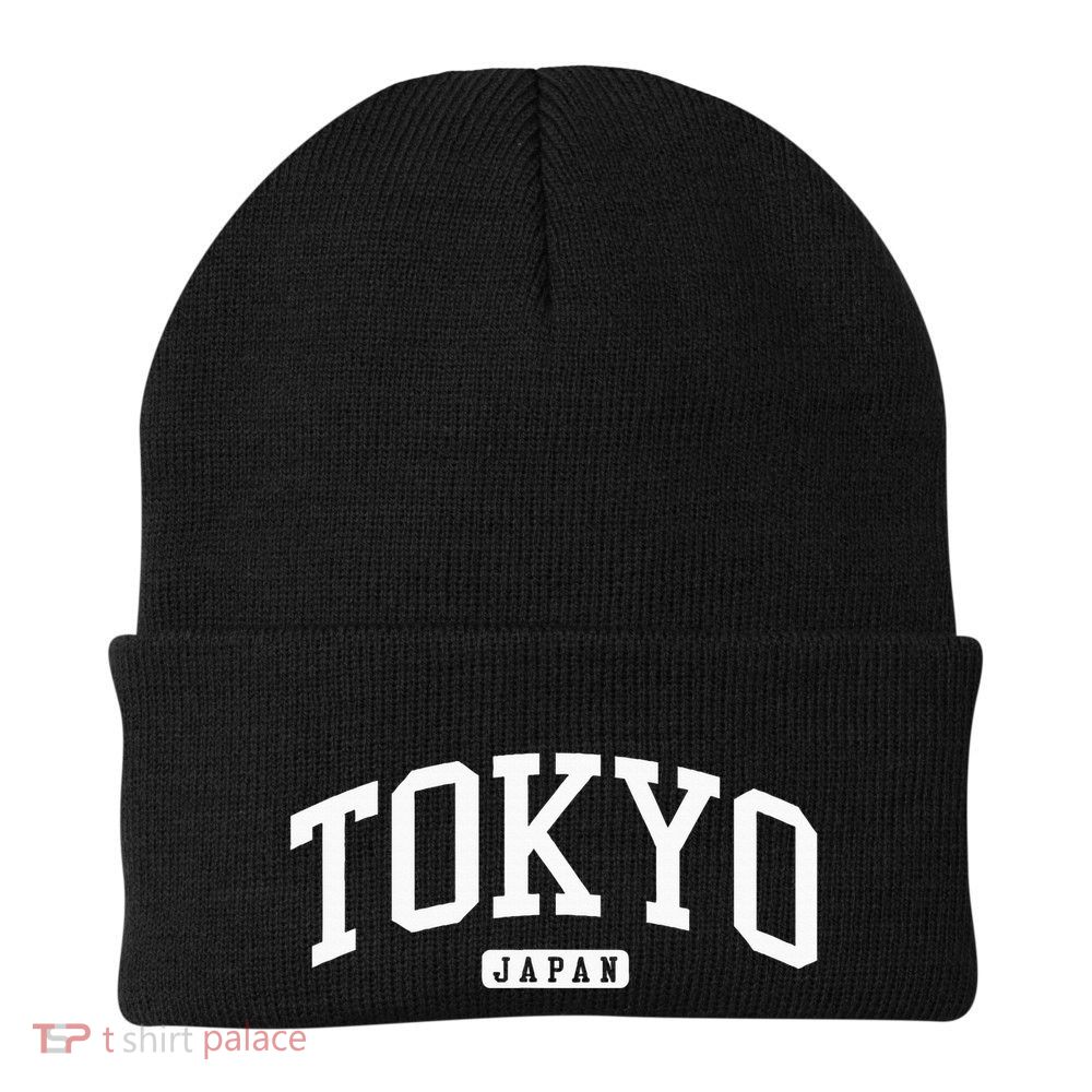Tokyo Japan College University Style Beanie