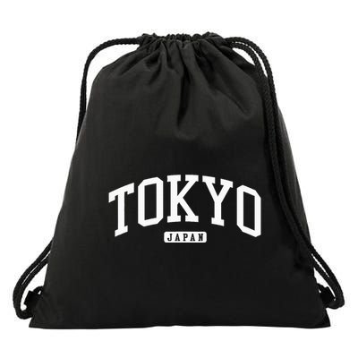 Tokyo Japan College University Style Drawstring Bag
