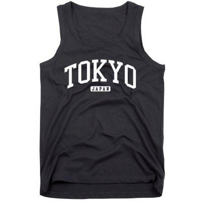 Tokyo Japan College University Style Tank Top