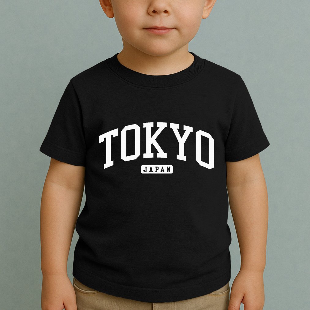 Tokyo Japan College University Style Toddler T-Shirt