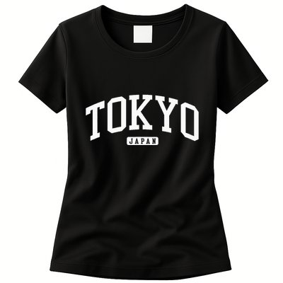 Tokyo Japan College University Style Womens T-Shirt