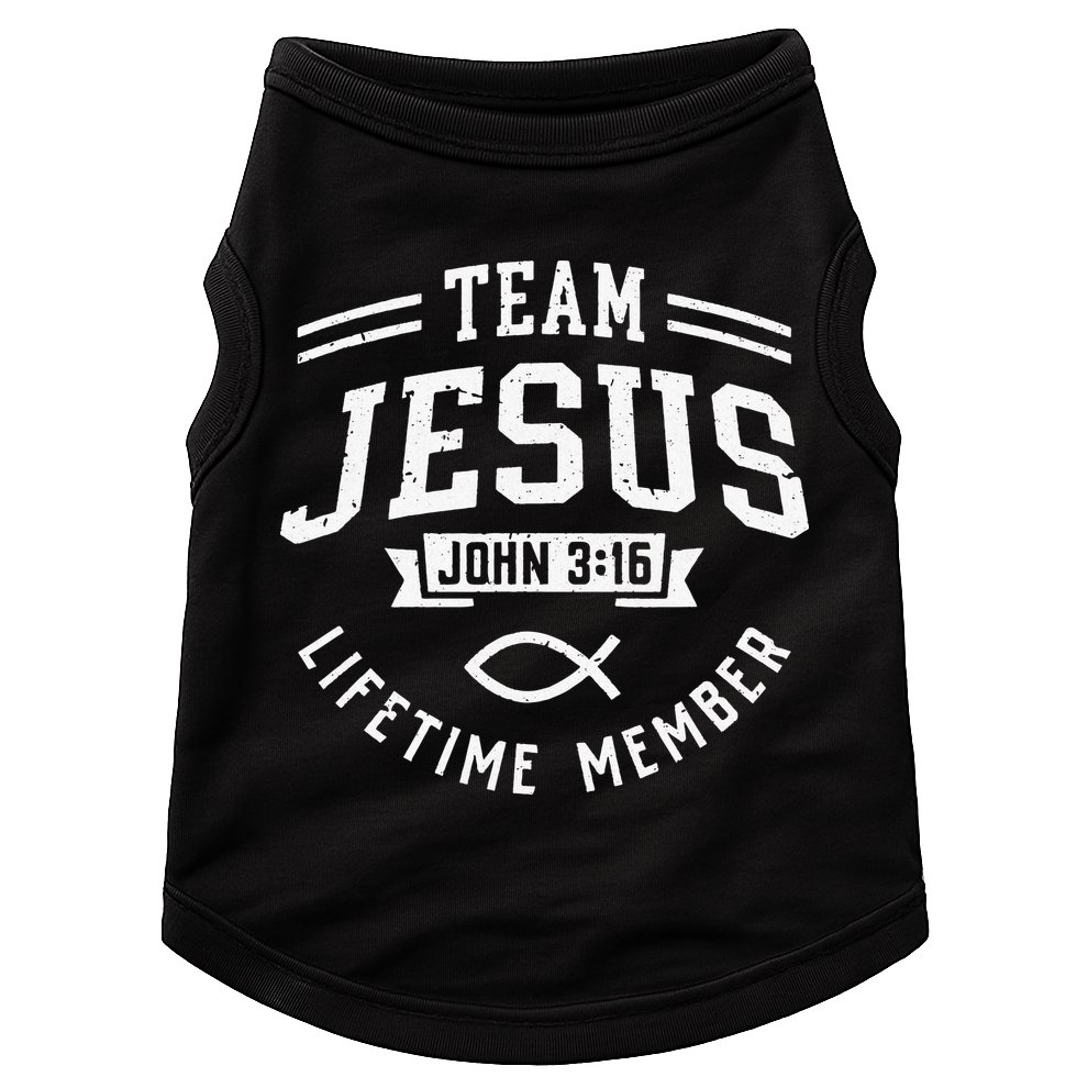 Team Jesus Christian Gifts Doggie Tank