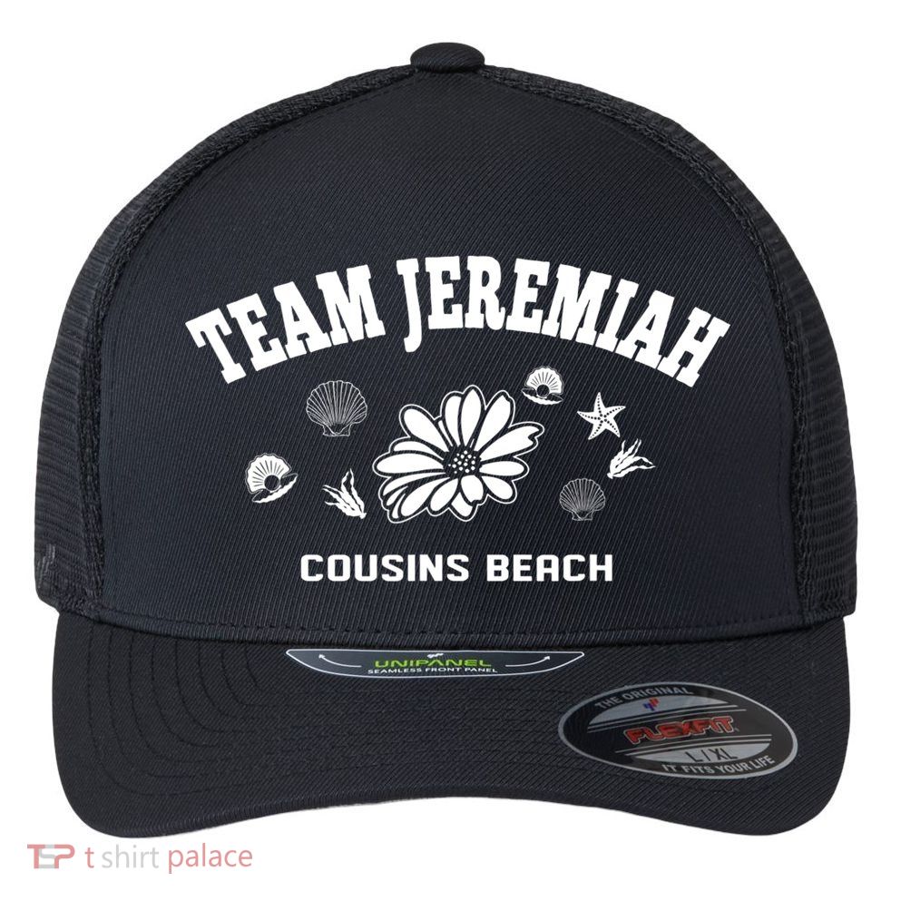 Team Jeremiah Cousin Beach The Summer I Turned Pretty TSITP Flexfit Unipanel Trucker Cap