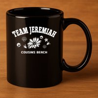 Team Jeremiah Cousin Beach The Summer I Turned Pretty TSITP 11oz C Handle Ceramic Mug