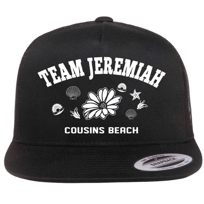 Team Jeremiah Cousin Beach The Summer I Turned Pretty TSITP Flat Bill Trucker Hat