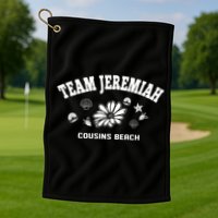 Team Jeremiah Cousin Beach The Summer I Turned Pretty TSITP Golf Towel