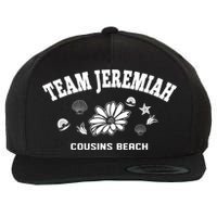 Team Jeremiah Cousin Beach The Summer I Turned Pretty TSITP Wool Snapback Cap