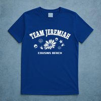 Team Jeremiah Cousin Beach The Summer I Turned Pretty TSITP T-Shirt