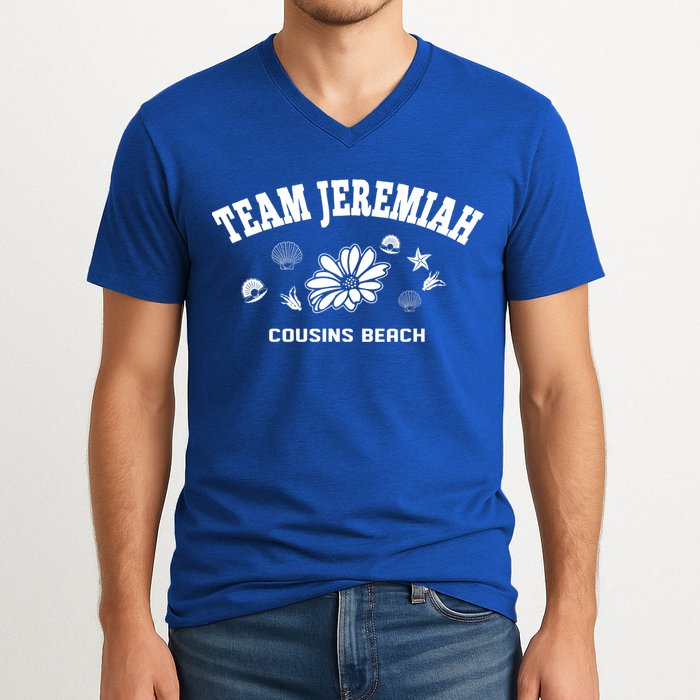 Team Jeremiah Cousin Beach The Summer I Turned Pretty TSITP V-Neck T-Shirt