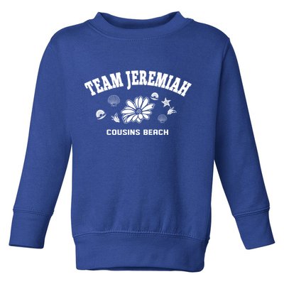 Team Jeremiah Cousin Beach The Summer I Turned Pretty TSITP Toddler Sweatshirt