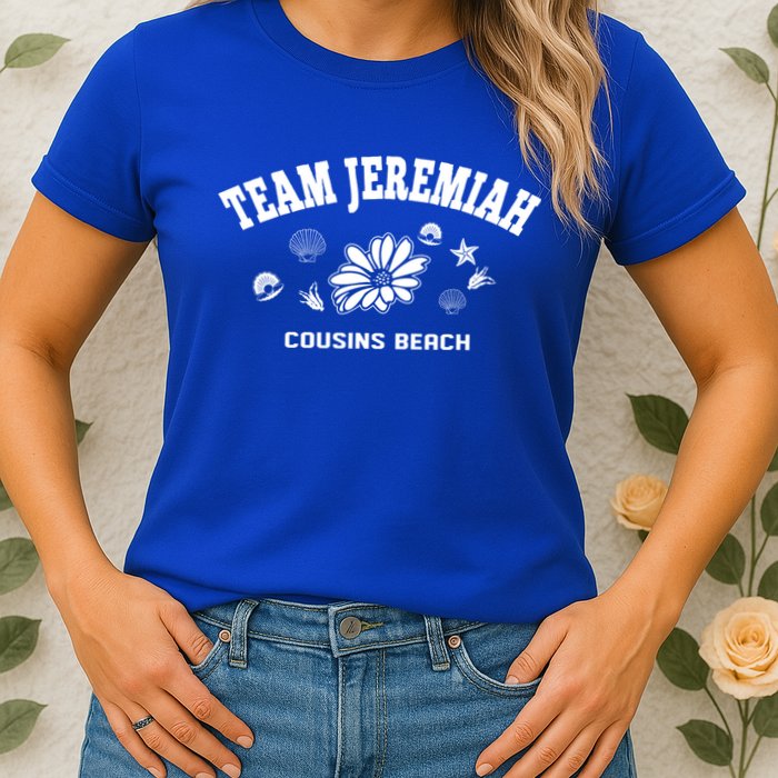 Team Jeremiah Cousin Beach The Summer I Turned Pretty TSITP Womens T-Shirt