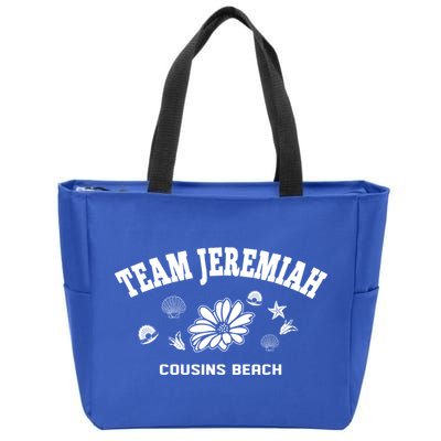 Team Jeremiah Cousin Beach The Summer I Turned Pretty TSITP Zip Tote Bag