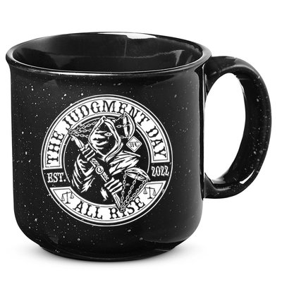 The Judgment Day Est 2024 15oz Campfire Ceramic Mug