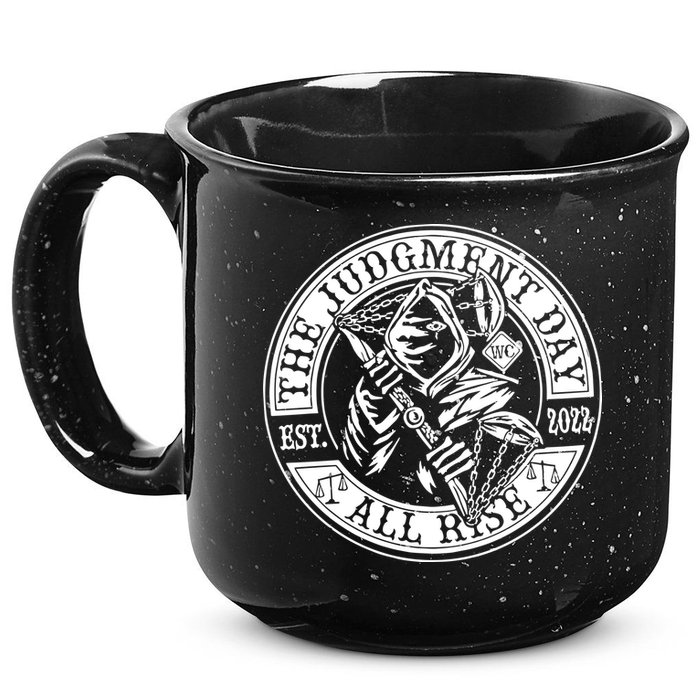 The Judgment Day Est 2024 15oz Campfire Ceramic Mug