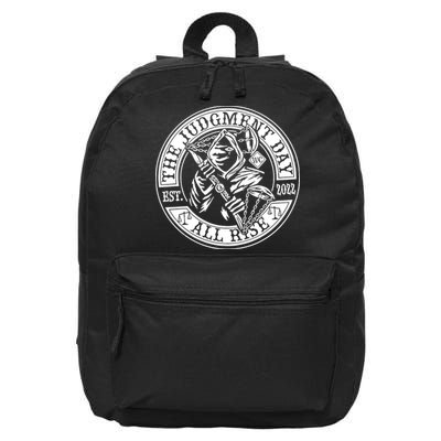 The Judgment Day Est 2024 16 in Basic Backpack
