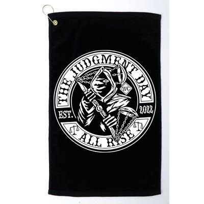 The Judgment Day Est 2024 Golf Towel