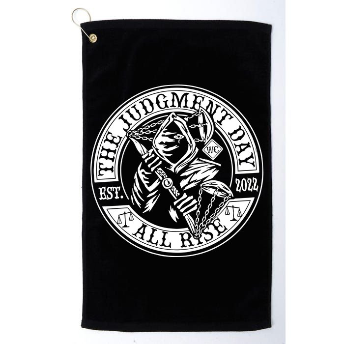 The Judgment Day Est 2024 Golf Towel