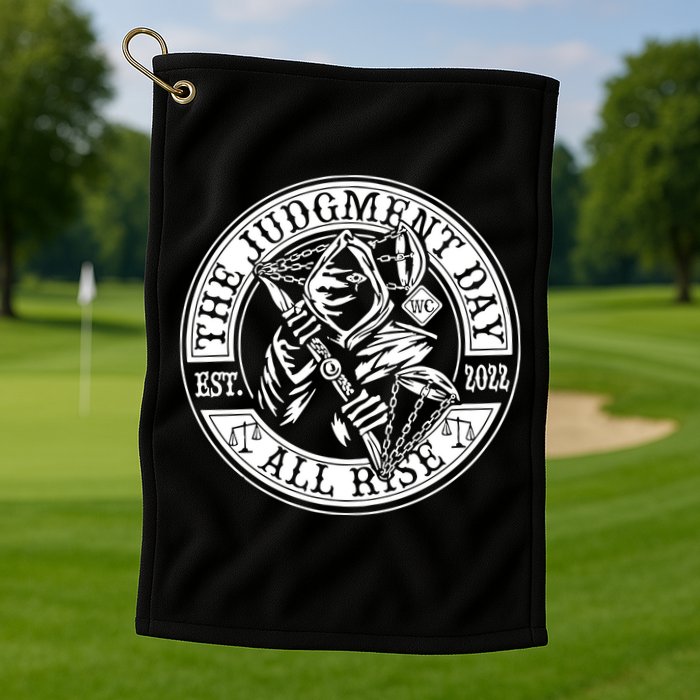The Judgment Day Est 2024 Golf Towel