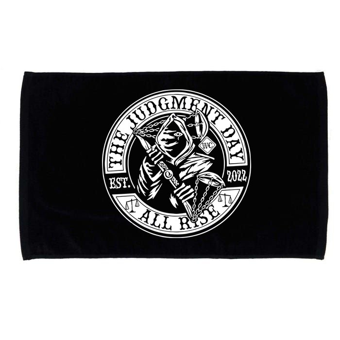 The Judgment Day Est 2024 Microfiber Hand Towel