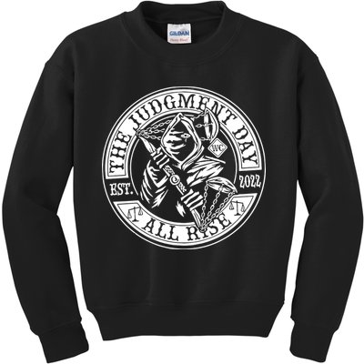 The Judgment Day Est 2024 Kids Sweatshirt