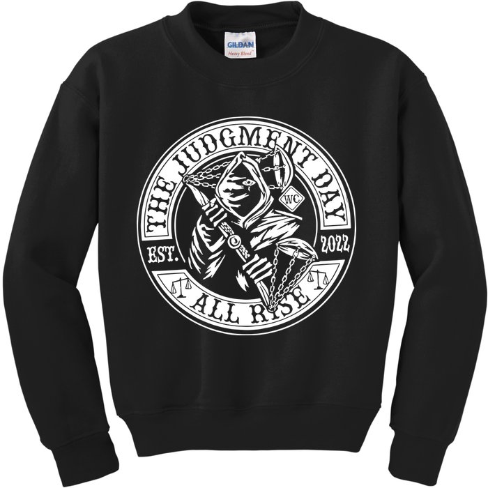 The Judgment Day Est 2024 Kids Sweatshirt