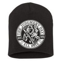 The Judgment Day Est 2024 Short Acrylic Beanie